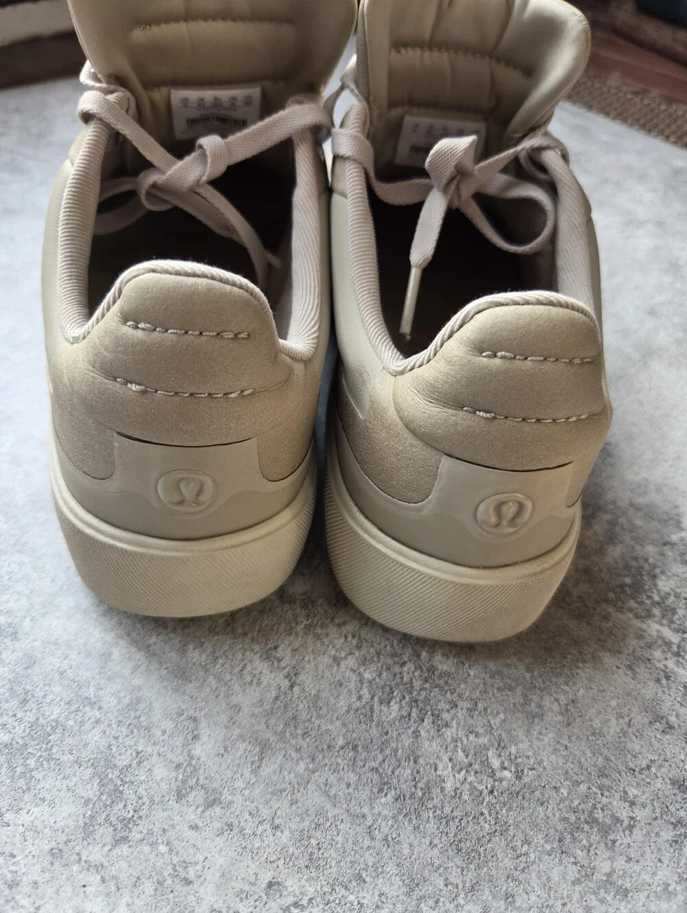 Lululemon Cityverse athletica Woman’s Sand/Taupe Low-Top Sneakers US Size 10